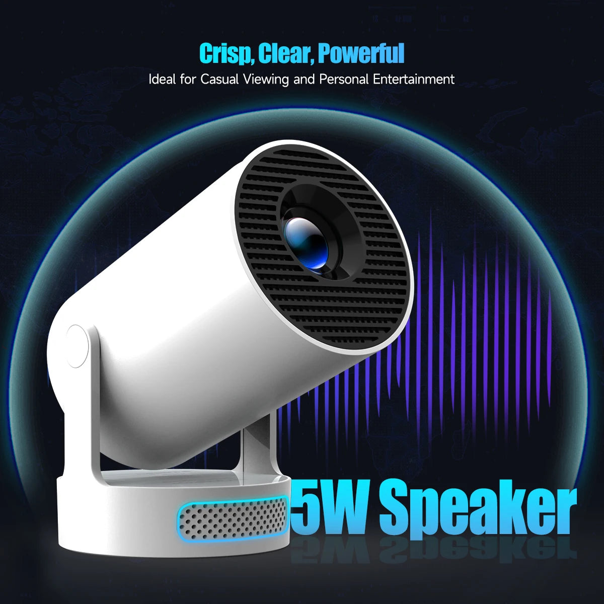 Magcubic 4K Wifi6 Projector 290 ANSI Dual WIFI BT5.0 1280*720P Home Cinema Outdoor portable HY300 Pro +