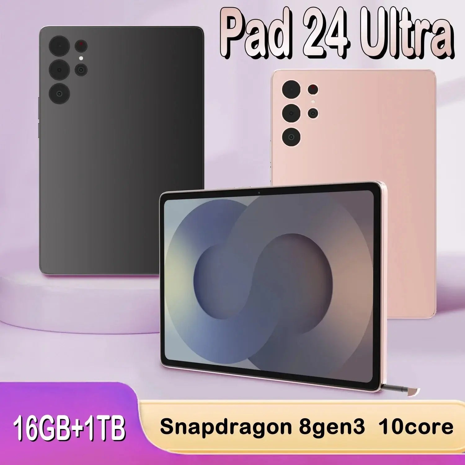 Original Pad 24 Ultra Tablet 13 inch 16GB+1TB Android 14 Snapdragon 8gen3 Global 8800mah 5G Dual SIM WIFI HD Full Screen.