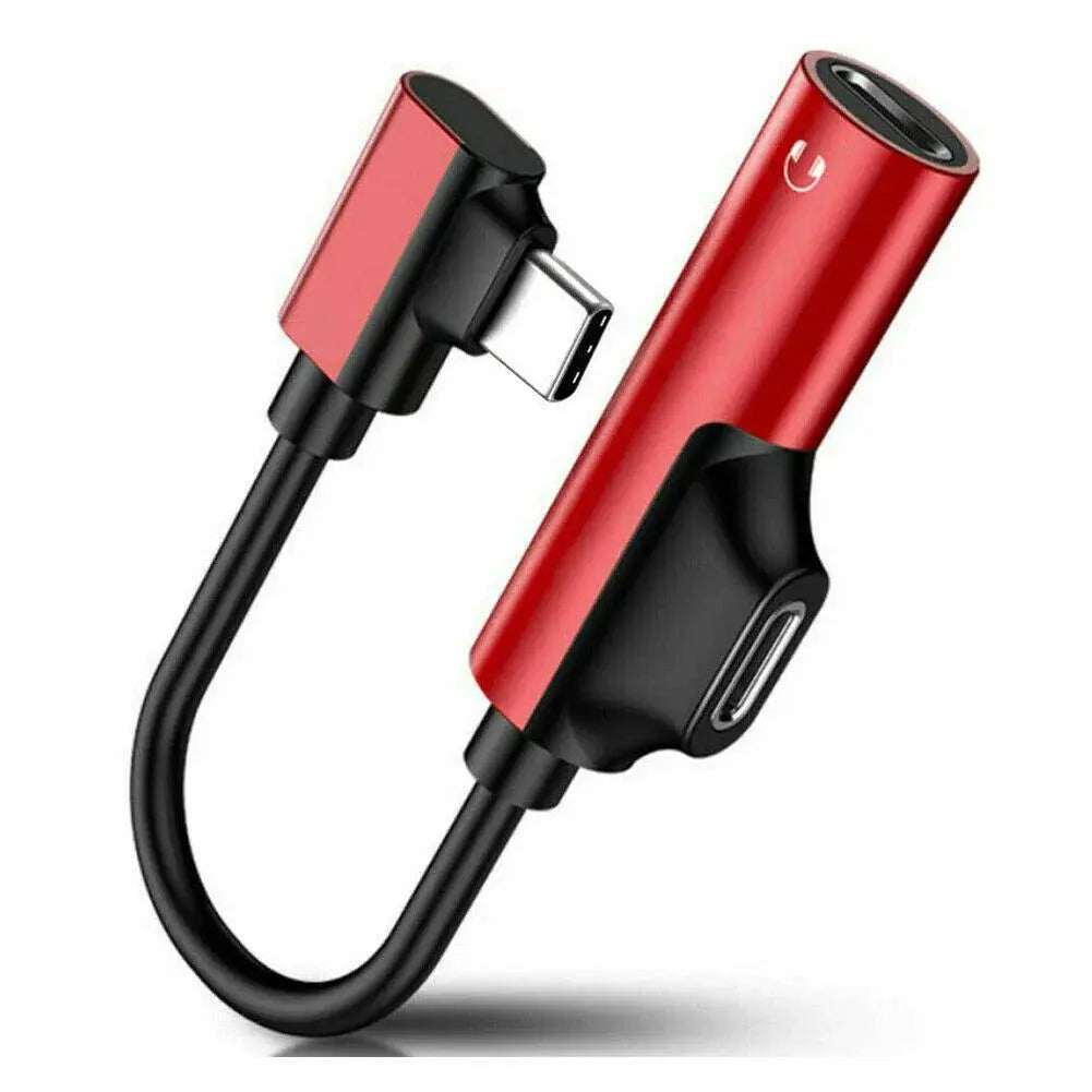 Mobile Phone USB Type C To 3.5mm Jack Audio Adapter 2 In 1 Earphone Aux Cable Coverter for Xiaomi 10 9 8 Redmi Huawei Oneplus Tarot Yeah