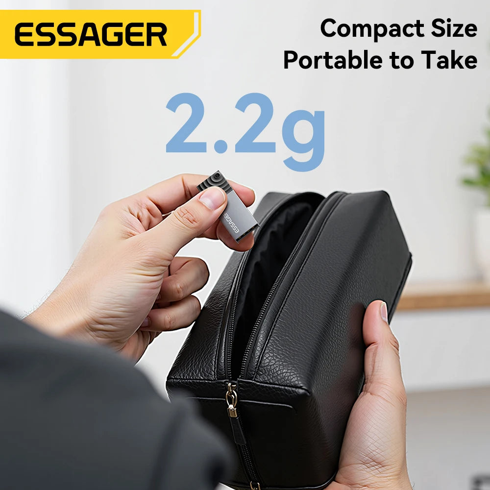 Essager 2 in 1 TF SD Card Reader USB 2.0 Memory Card Adapter Smart High Speed Cardreader Convertor for PC Laptop Accessories