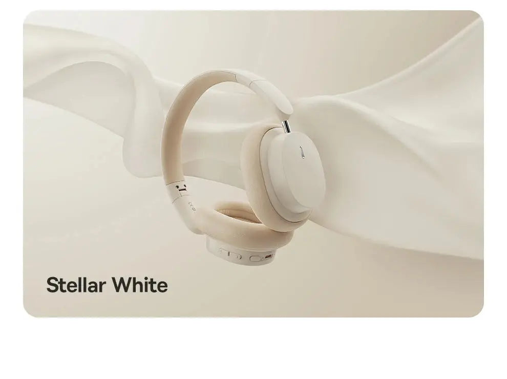 Baseus Bowie D05 Wireless Headphone 3D Spatial Audio Earphone Bluetooth 5.3 Headset 40mm Driver Foldable Over Ear Headphone 70H Tarot Yeah
