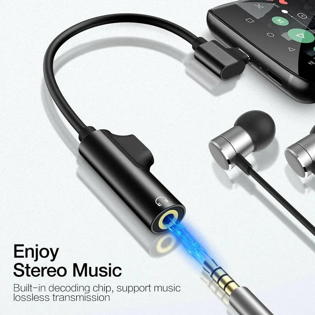 Mobile Phone USB Type C To 3.5mm Jack Audio Adapter 2 In 1 Earphone Aux Cable Coverter for Xiaomi 10 9 8 Redmi Huawei Oneplus Tarot Yeah