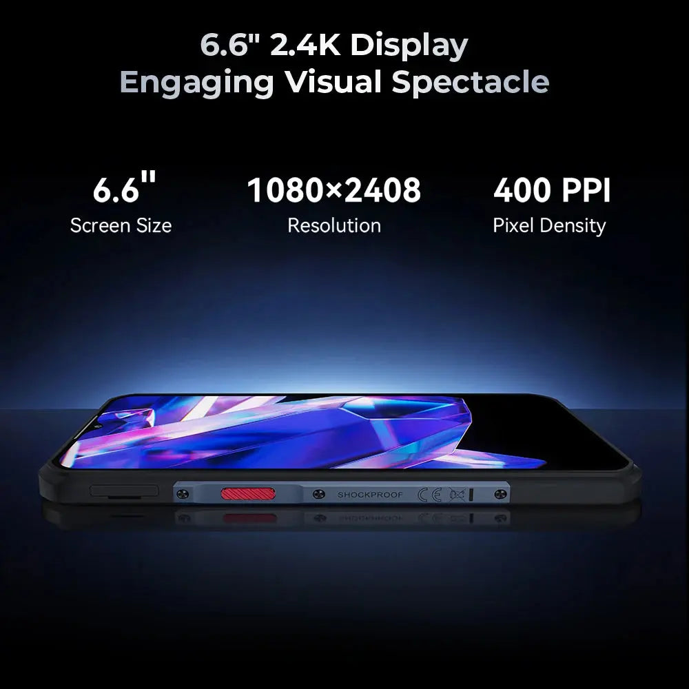 Oukitel WP35 PRO 5G Rugged Smartphone 11000mAh MediaTek Dimensity 6300 36GB Tarot Yeah
