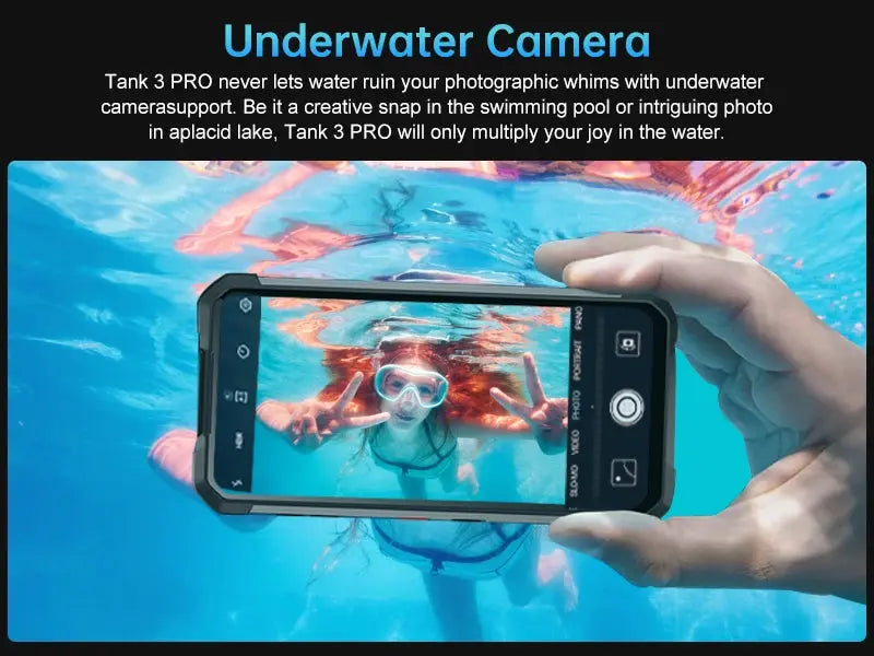 8849 Tank 3 Pro Unihertz Rugged Projector Smartphone 23800mAh 5G Android14 Outdoor Phone 512GB+36GB 120W Fast Charging Dual Sim Tarot Yeah