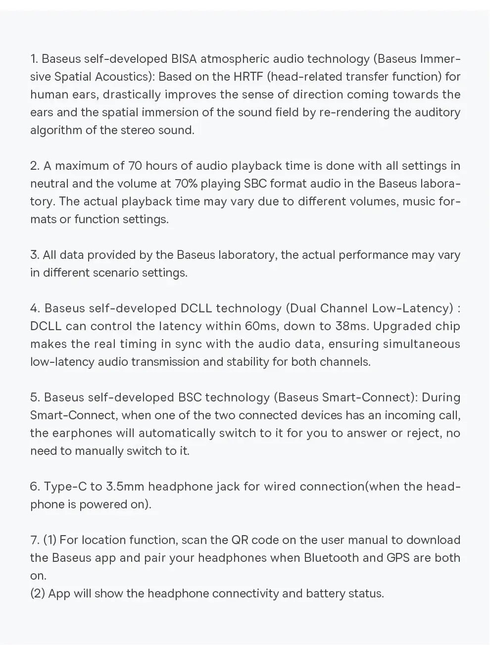 Baseus Bowie D05 Wireless Headphone 3D Spatial Audio Earphone Bluetooth 5.3 Headset 40mm Driver Foldable Over Ear Headphone 70H Tarot Yeah