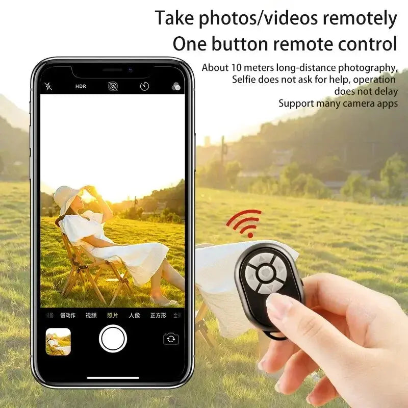 Bluetooth Remote for iPhone Xiaomi IOS Android Phone Universal Remote Control Selfie Stick Bluetooth Camera Controller Tarot Yeah