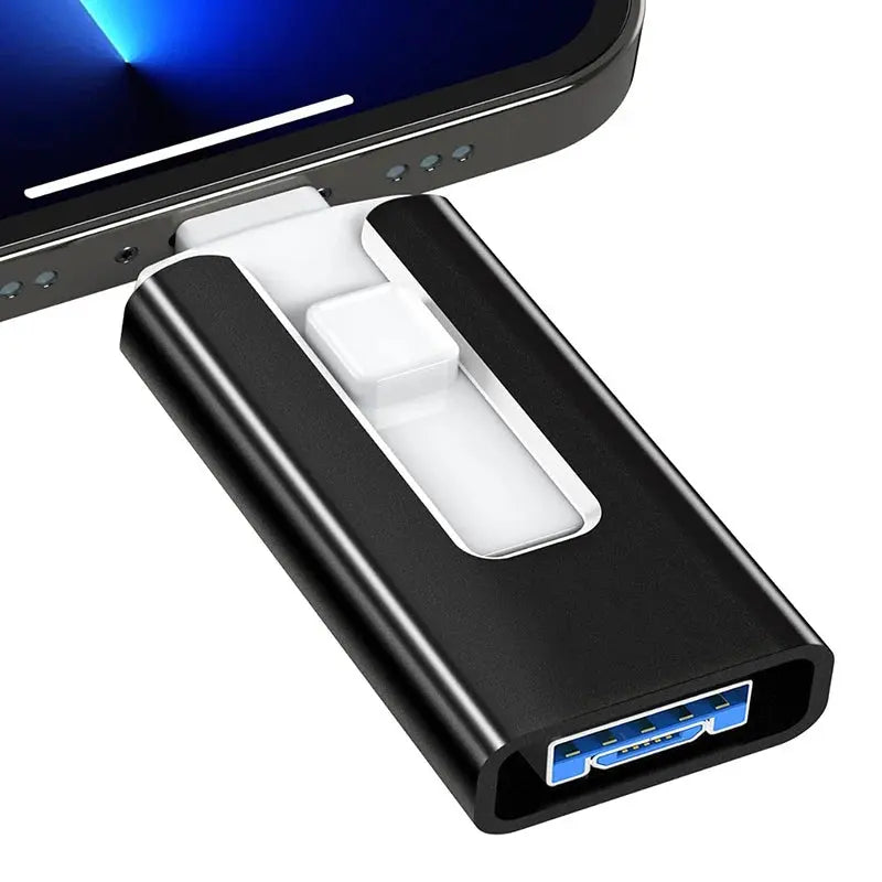 4 In1 OTG Micro USB 3.0  Flash Drive  Dual purpose Android TYPE-C Pen Drive Mobile Micro USB Memory Stick Drive Free For iPhone Tarot Yeah