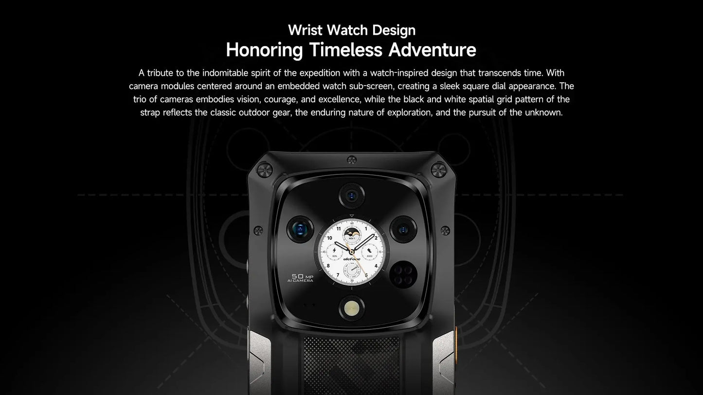 Ulefone Armor 28 Pro 5G AI Rugged Phone 512GB ROM Smartphone 120W MTK Dimensity 7300  10600mAh 6.67”AMOLED 64MP Mobile phone Tarot Yeah