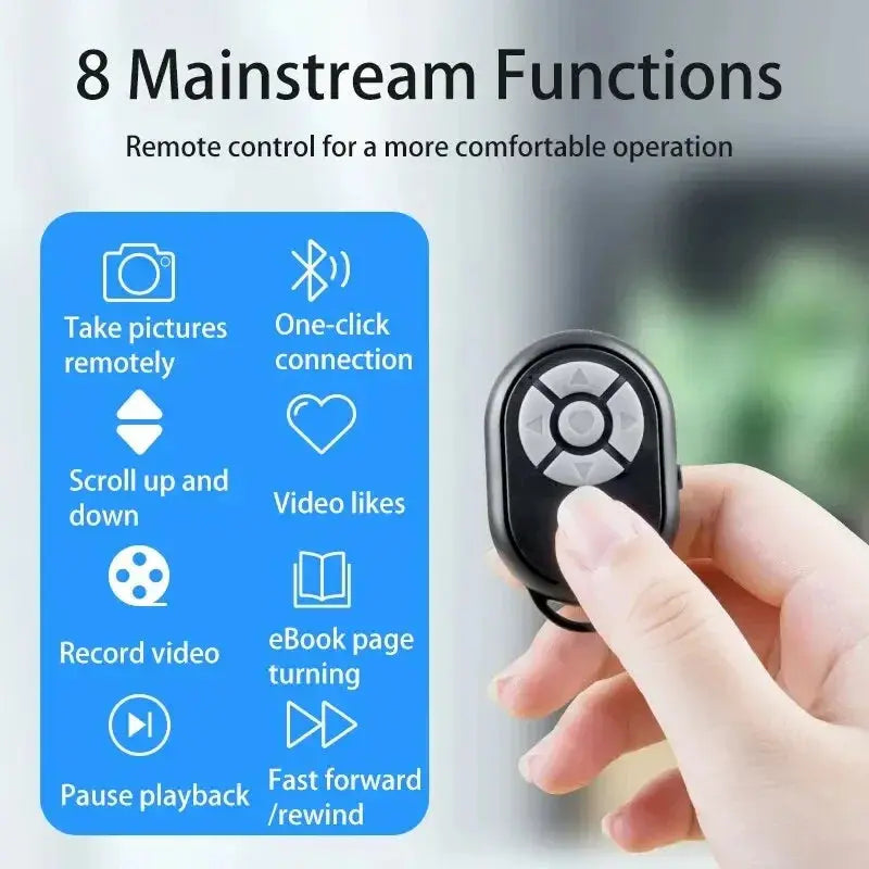 Bluetooth Remote for iPhone Xiaomi IOS Android Phone Universal Remote Control Selfie Stick Bluetooth Camera Controller Tarot Yeah