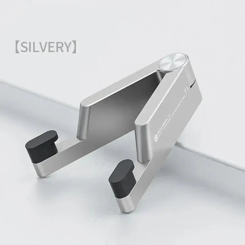 Portable V-shaped Foldable Phone Holder Desktop Lazy Metal Cell Tablet Stand For iPhone Samsung Xiaomi iPad Smartphone Bracket Tarot Yeah