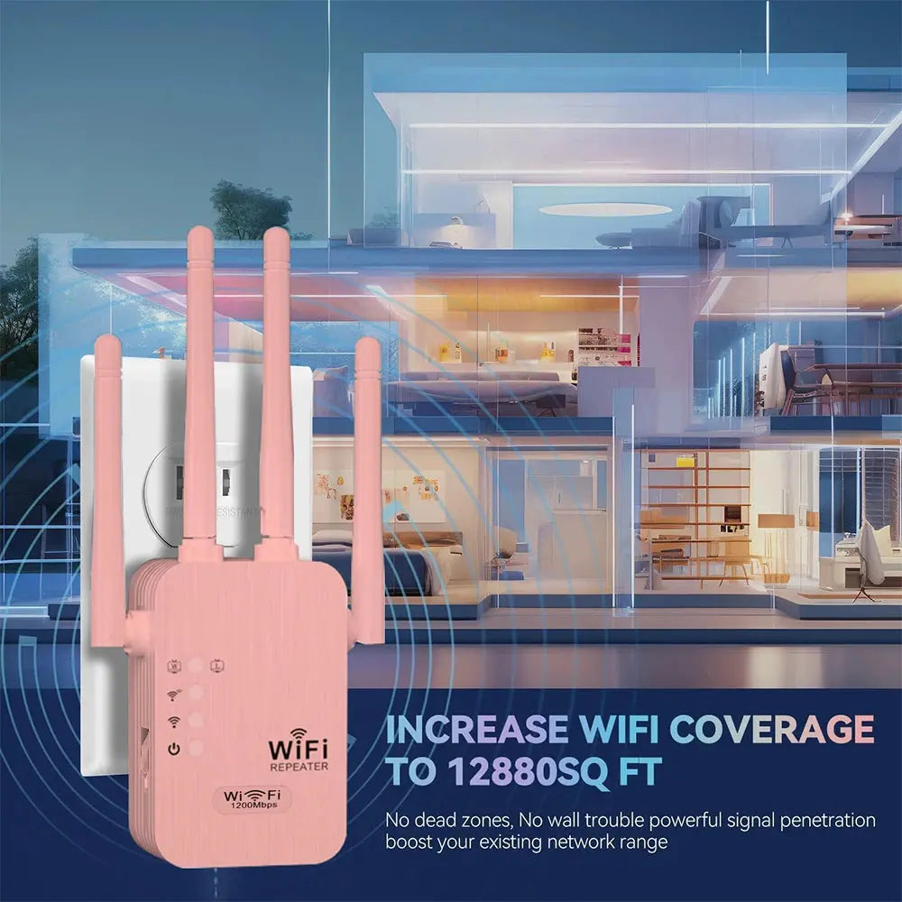 Magecam 1200Mbps Wireless WIFI Repeater 2.4G Router Wifi Range Extender Wi-Fi Signal Amplifier 802.11N Long Range Wireless WIFI Tarot Yeah