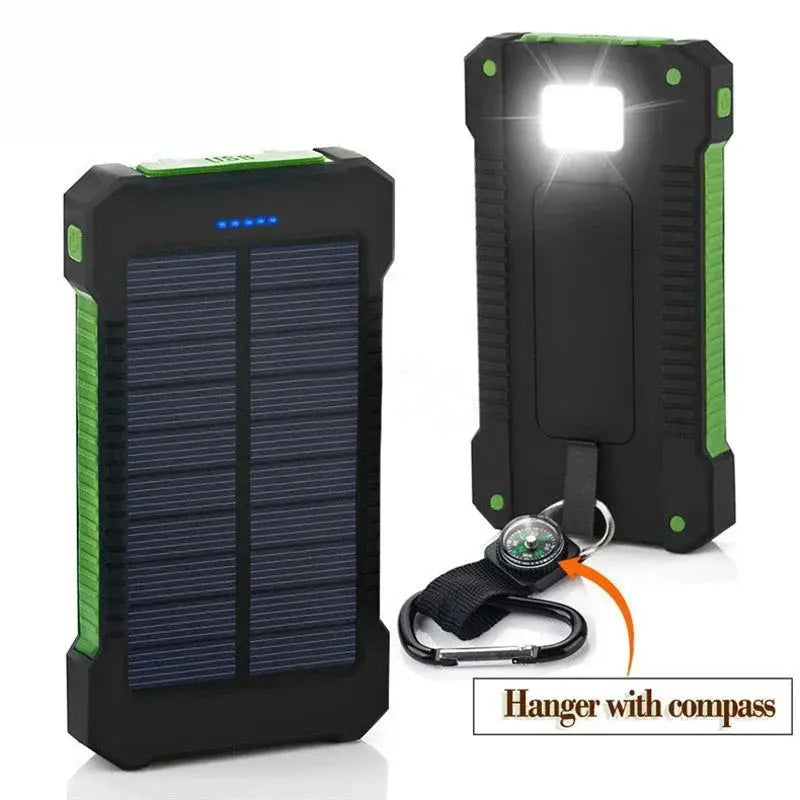 200000mAh Large Capacity Solar Power Bank Fast Charging Portable Charger External Battery  for IPhone Samsun Xiaomi Powerbank Tarot Yeah