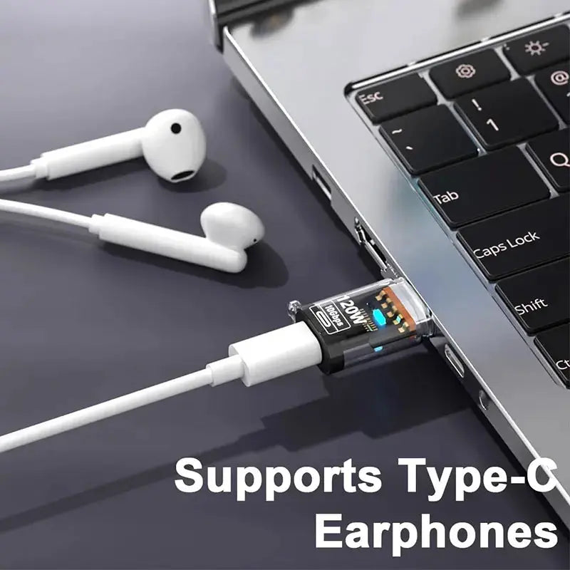 USB3.2 Adapter 10Gbps, 120W USB C Female to USB Male/USB Type-C Male to USB Female Adapter OTG Fast Charging with Double Tarot Yeah