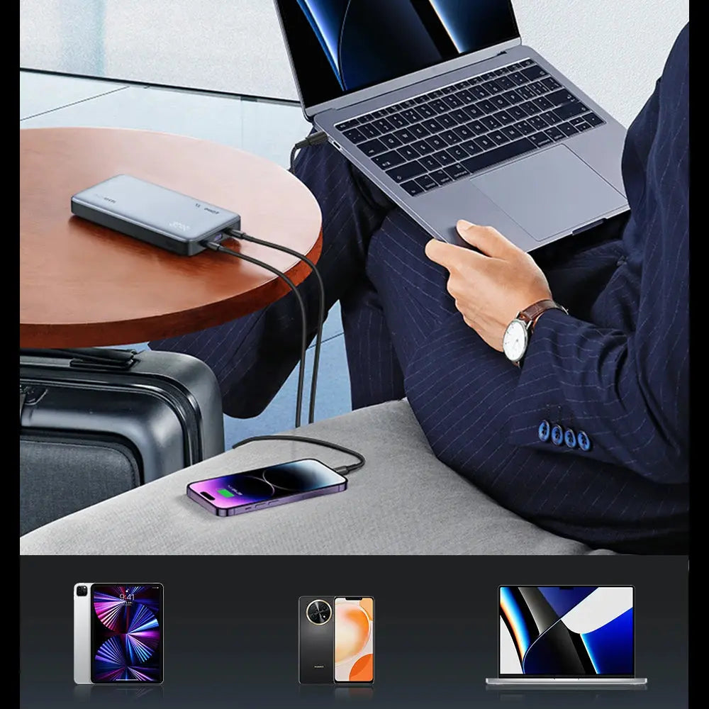zime Z5 145W PowerBank 25000mAh PD Fast Charging High-wattage Portable Charger For Laptops And Phones With External Battery Tarot Yeah