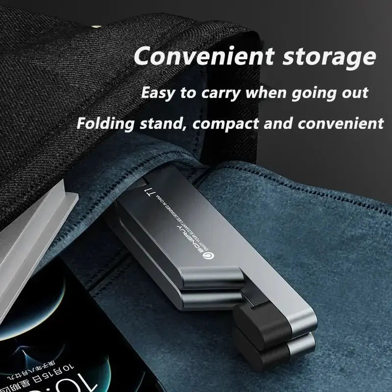 Portable V-shaped Foldable Phone Holder Desktop Lazy Metal Cell Tablet Stand For iPhone Samsung Xiaomi iPad Smartphone Bracket Tarot Yeah