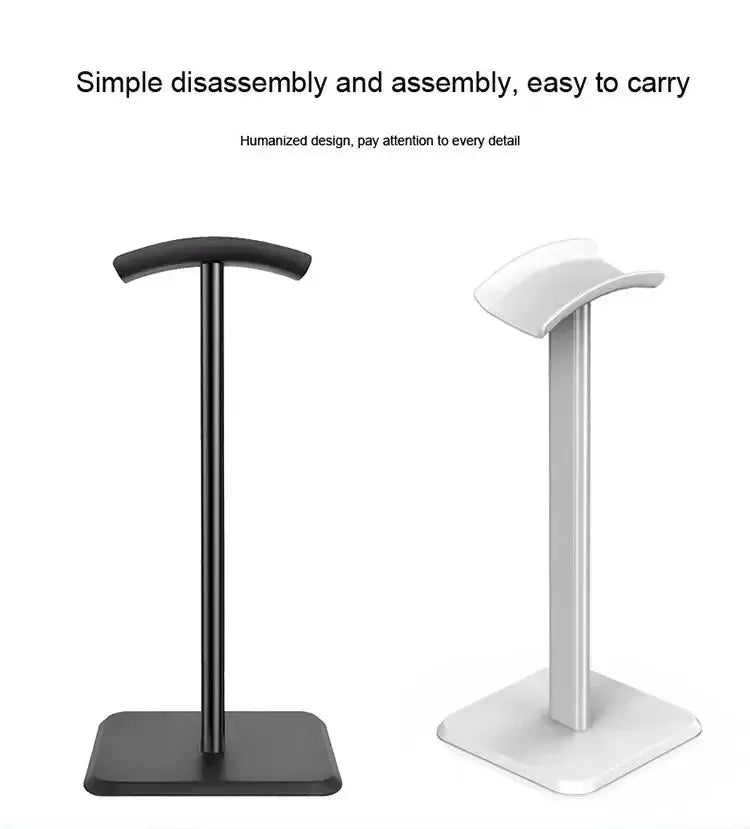 VIKEFON Headphone Stand Desktop Headset Holder-Desk Earphone Stand for All Headsets Such as Airpods Max HyperX Gaming Headphones.
