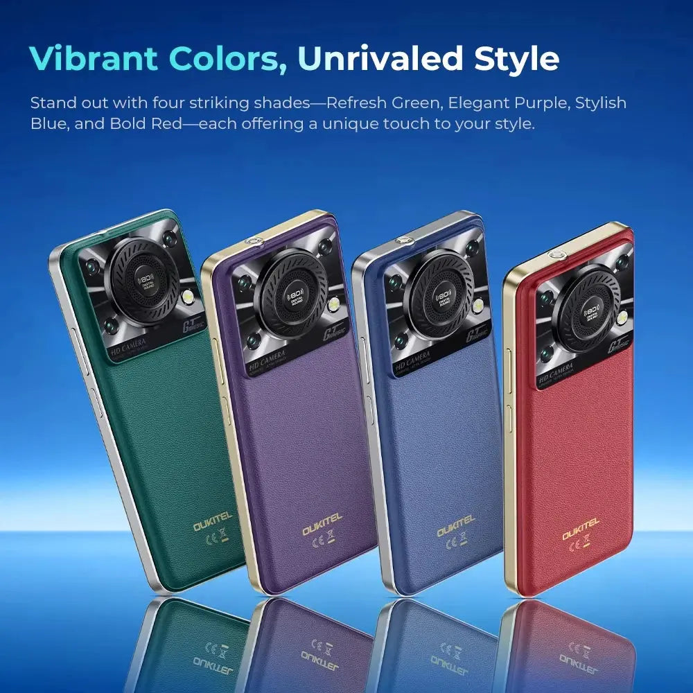 Oukitel C60 PRO smartphone 10000mAh Battery 24GB+256GB 6.88"HD 90Hz Android 15 13.4nm 36mm Powerful Speaker cell phone Tarot Yeah
