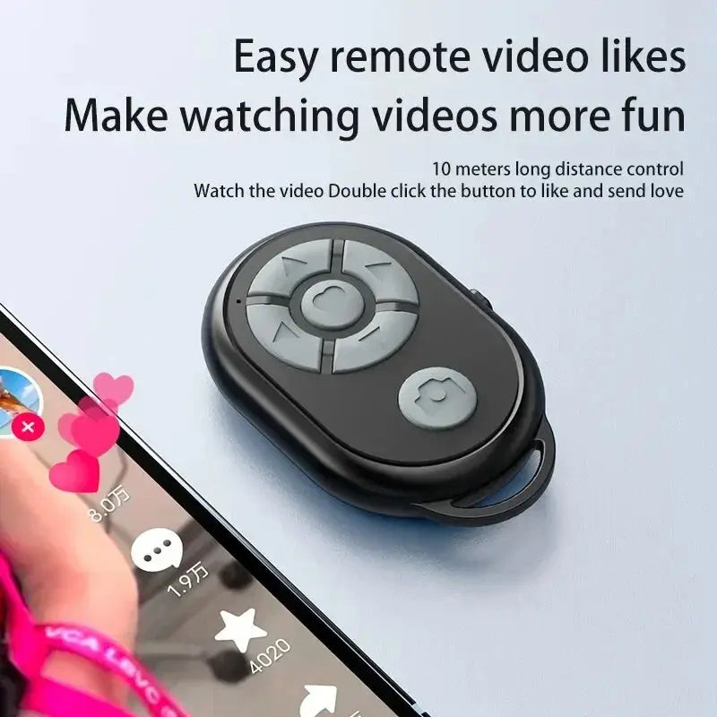 Bluetooth Remote for iPhone Xiaomi IOS Android Phone Universal Remote Control Selfie Stick Bluetooth Camera Controller Tarot Yeah