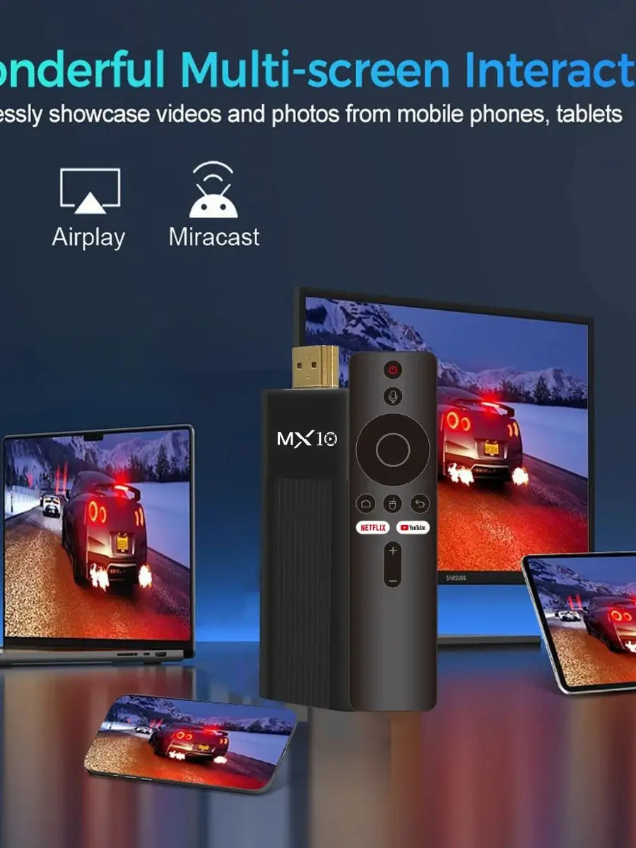 Factory Directly MX10-F3 TV Stick 4K Android 11 Allwinner H313 2.4G&5G Wifi 2GB 16GB tv box fire tv stick 4k